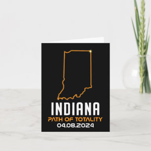 Carte Total Solaire Eclipse 2024 Indiana 8 avril Amériqu
