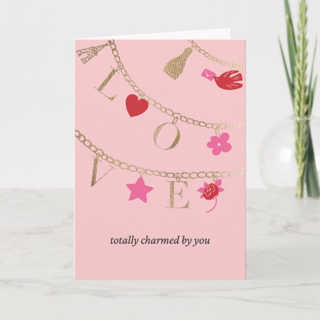 Carte Totally Charmed Valentine’s Day Greeting (Devant)