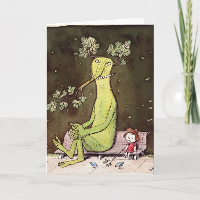 Carte Totoro et Alice (c'est une longue histoire) (Devant)