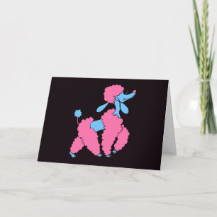 Carte Toucan et Bleu Caniche