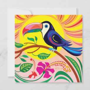 Carte Toucan Tropical