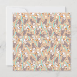 Carte Toucans exotiques tendance