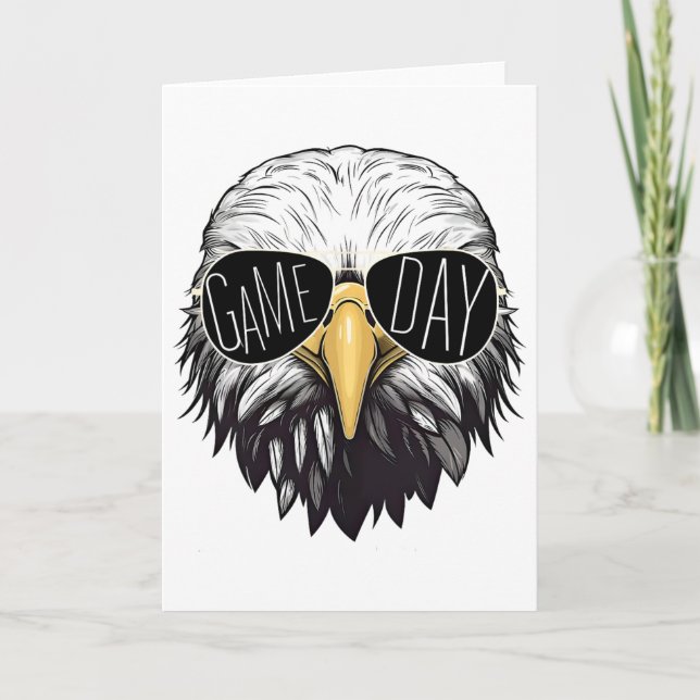 Carte Touchdown American Football Jour Thanksgiving Ld (Devant)