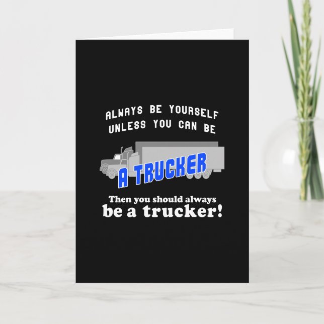 Carte Toujours être un camion (Devant)