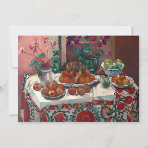 Carte Toujours la vie avec Cyclamens   Henri Manguin