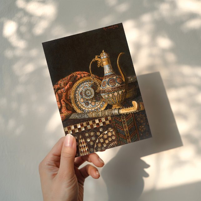 Carte Toujours la vie avec un pot de café | Max Schödl (Créateur téléchargé)