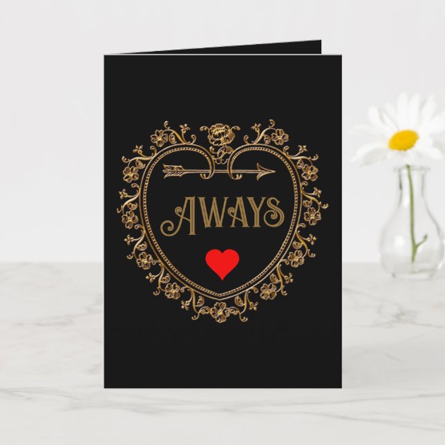 Carte Toujours Vintage  (Petite plante)