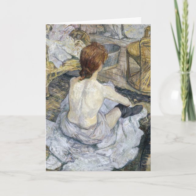 Carte Toulouse-Lautrec - Rousse / Toilettes (Devant)