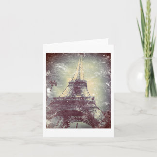 Carte Tour Eiffel, Cru-Dénommé, vide