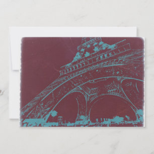 Carte Tour Eiffel Paris