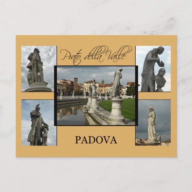 Carte Touristique Padova - Prato della Valle (Devant)