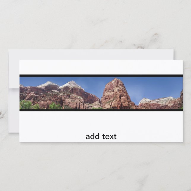 Carte Tours de la Vierge Panoramique (Devant)