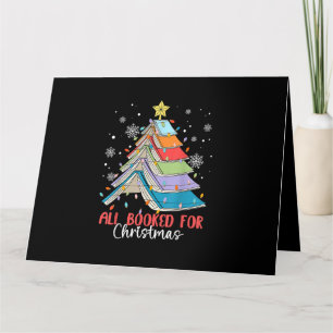 Carte Tous Réservés Pour Noël Livre Arbre de Noël Lumièr