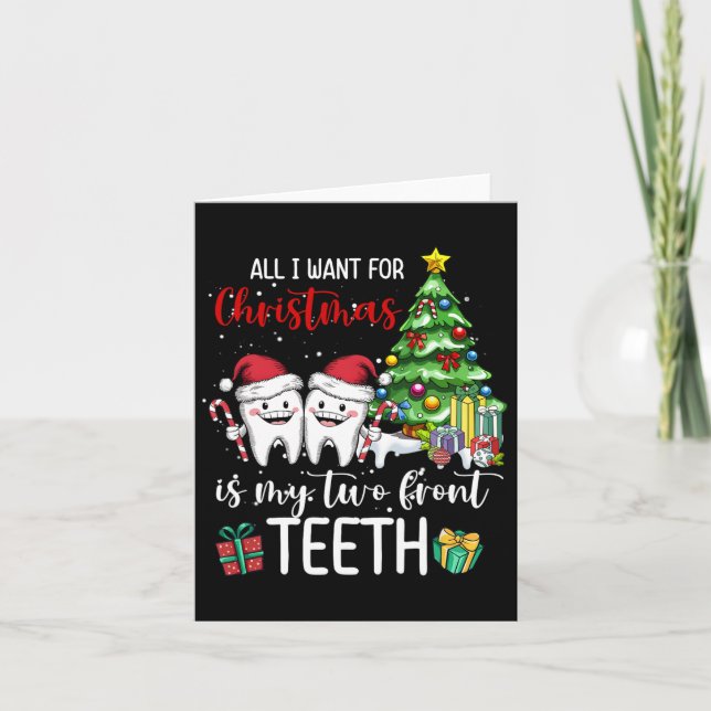 Carte Tout Ce Que Je Veux Pour Noël, C'Est Mon Enfant Au (Devant)
