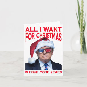 Carte Tout Ce Que Je Veux Pour Noël Est Quatre Années De