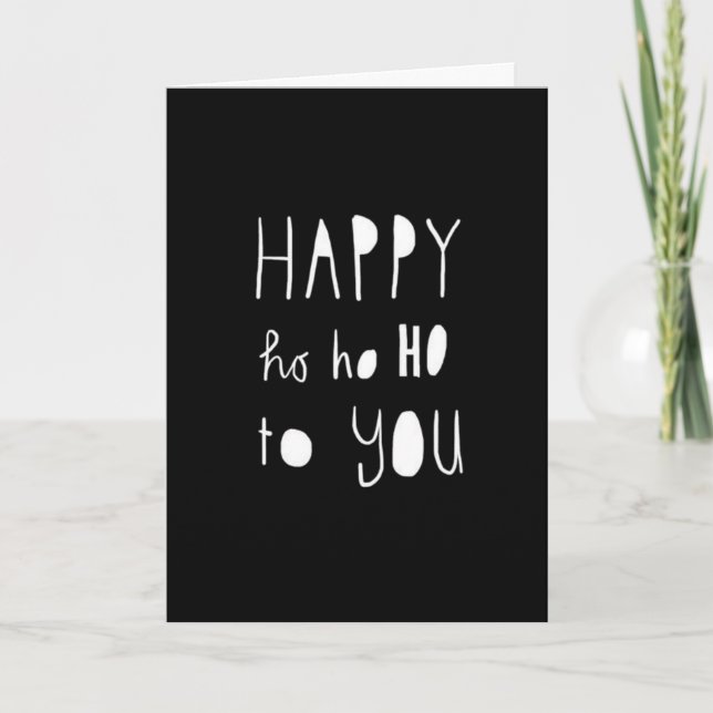 CARTE TOUT CE QUE JE VEUX POUR NOËL EST ****VOUS*** (Devant)