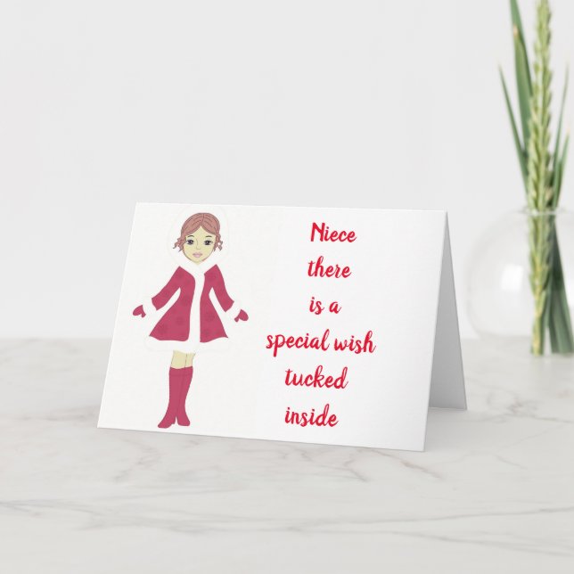 CARTE TOUT CE QUI VOUS REND HEUREUX **NIECE** (Devant)