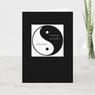 Carte Tout est pendant qu'il devrait avoir lieu à ce