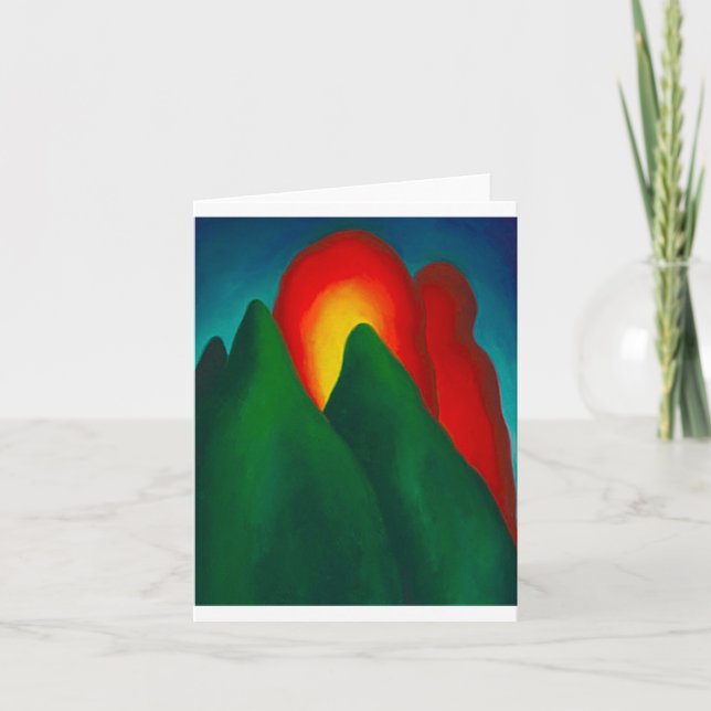 Carte Tout, Georgia O'Keeffe, (Devant)
