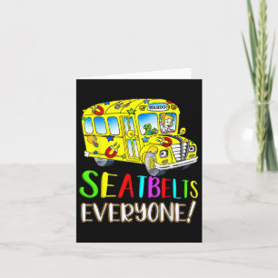 Carte Tout le monde s'amuser Magic School Bus Driver Job