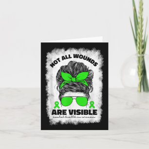 Carte Toutes les blessures ne sont pas visibles Sensibil