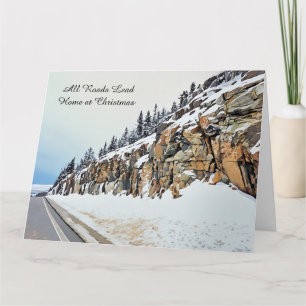 Carte Toutes les routes mènent à la maison à Noël - No.1