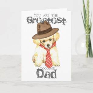 Carte Toy Poodle Papa