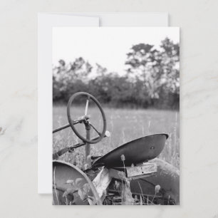 Carte Tracteur en herbe longue