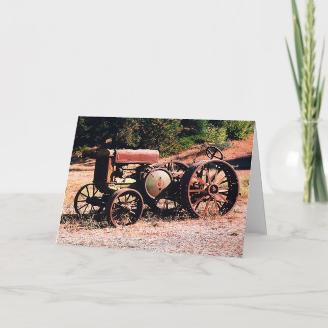 Carte tracteur historique Wildwood... (Devant)