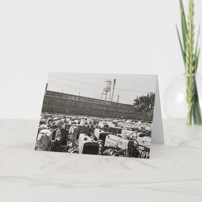 Carte Tracteurs de Minneapolis-Moline : 1939 (Devant)