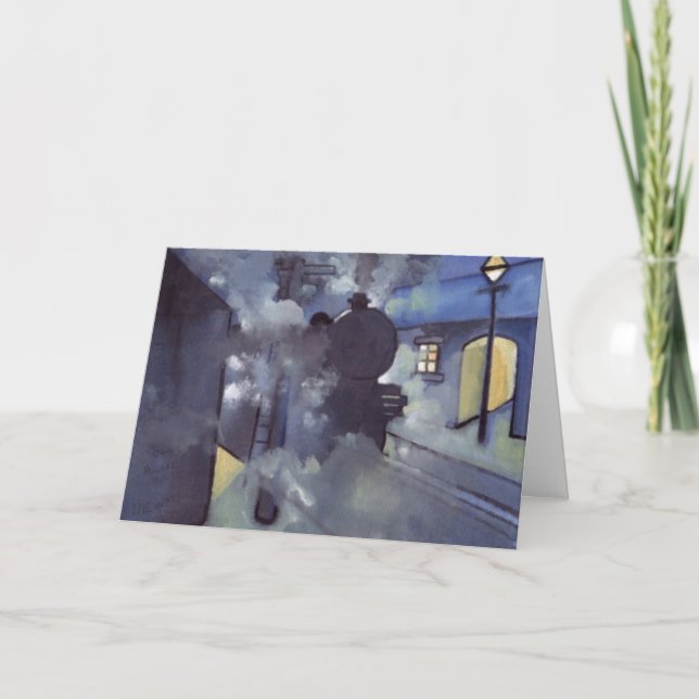 CARTE (TRAIN À VAPEUR) (Devant)