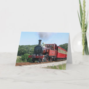 Carte Train de vapeur à l'île de Man de Castletown