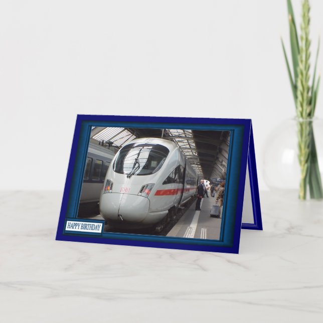 Carte Train longue distance allemand (Devant)