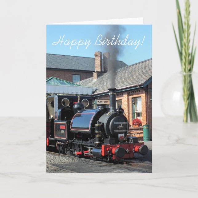 CARTE TRAINS À VAPEUR (Devant)