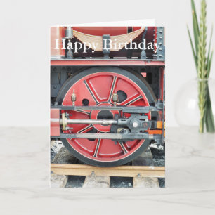 CARTE TRAINS À VAPEUR