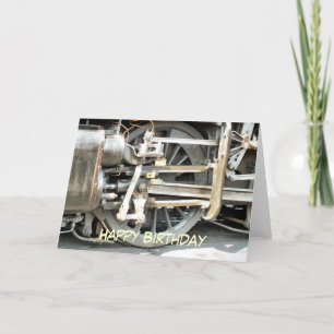 CARTE TRAINS À VAPEUR