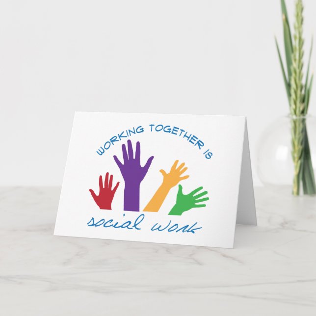 Carte Travail social (Devant)