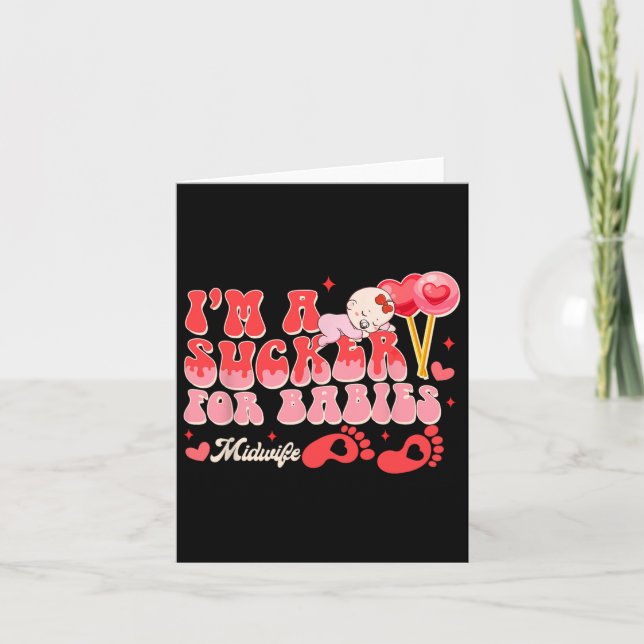 Carte Travailleur de naissance de la Saint-Valentin Je s (Devant)