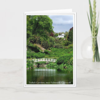 Carte Trebah Gardens, near Falmouth, Cornouailles