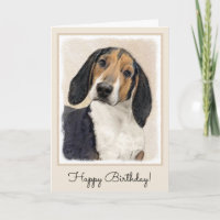 Treeing Walker Coonhound Peinture - Art original