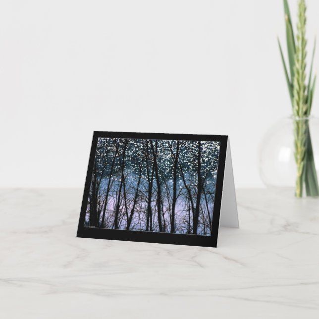 Carte Trees et Sun Sparkles (Devant)