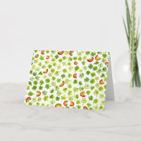 Trèfles et arcs-en-ciel PERSONNALISABLES