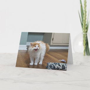 Carte "Très effrayant" - Dewey est tout recouvert de par