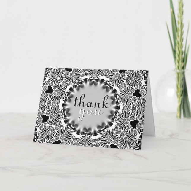 Carte Tribal Merci Gracias Merci Danke (Devant)