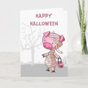 Carte Trick de cochon pour maman ou traitement de la drô