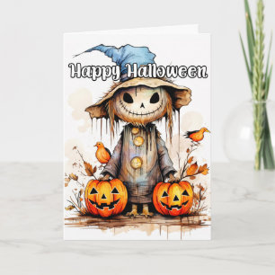Carte Trick Ou Traitement De L'Écarteur D'Halloween