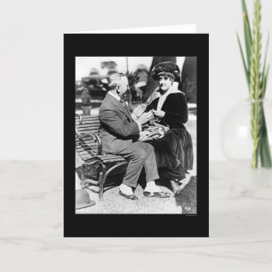 Carte Tricot de l'effort de guerre 1917