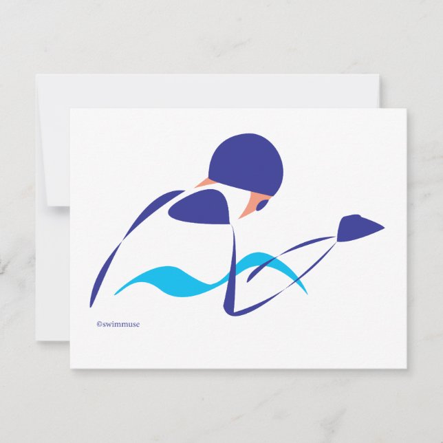 Carte Tricoter Abstrait 1 (Devant)