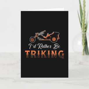Carte Triker je préférerais faire du trike Vintage
