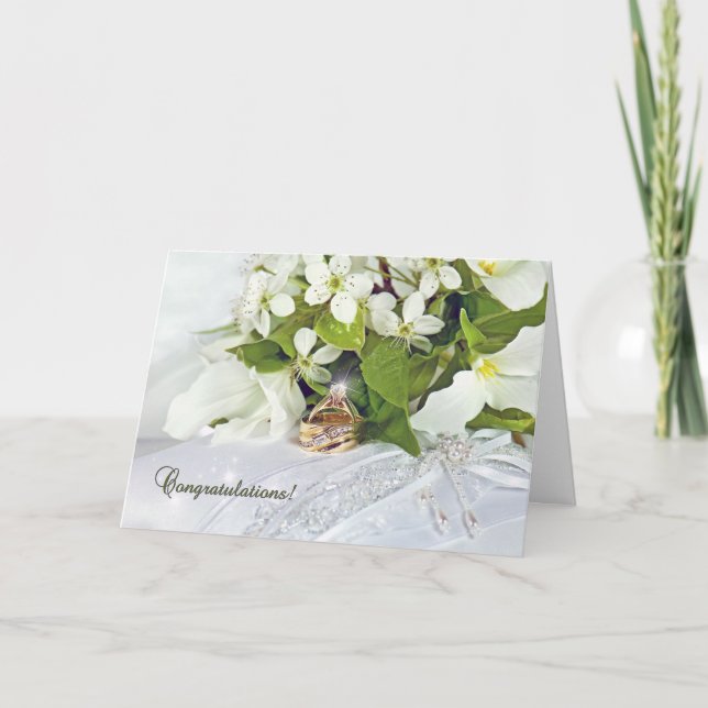 Carte Trillium Bridal Bouquet (Devant)